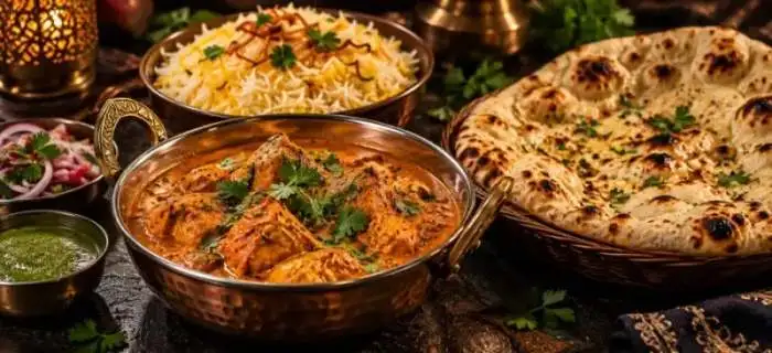 House curry from The Caledonian Spice, Caledonian Road, Islington
