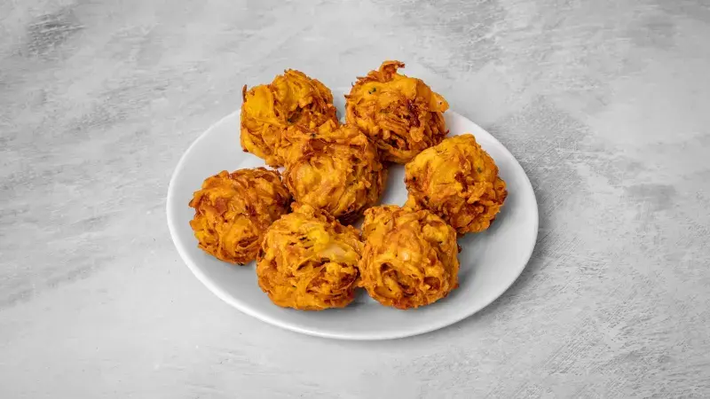 Onion Bhaji from The Caledonian Spice, Caledonian Road, Islington